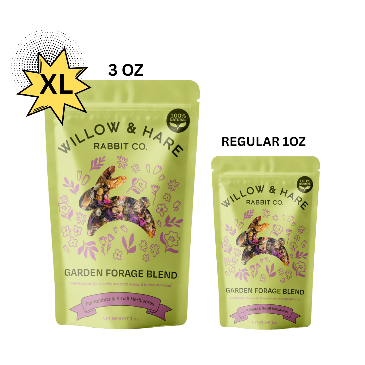 Garden Forage Blend - Multiple Sizes Available!