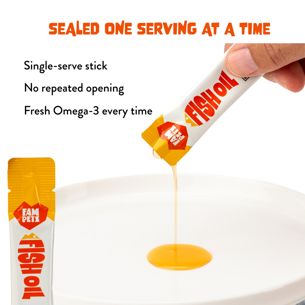 Omega-3 Fish Oil Sticks for Dogs