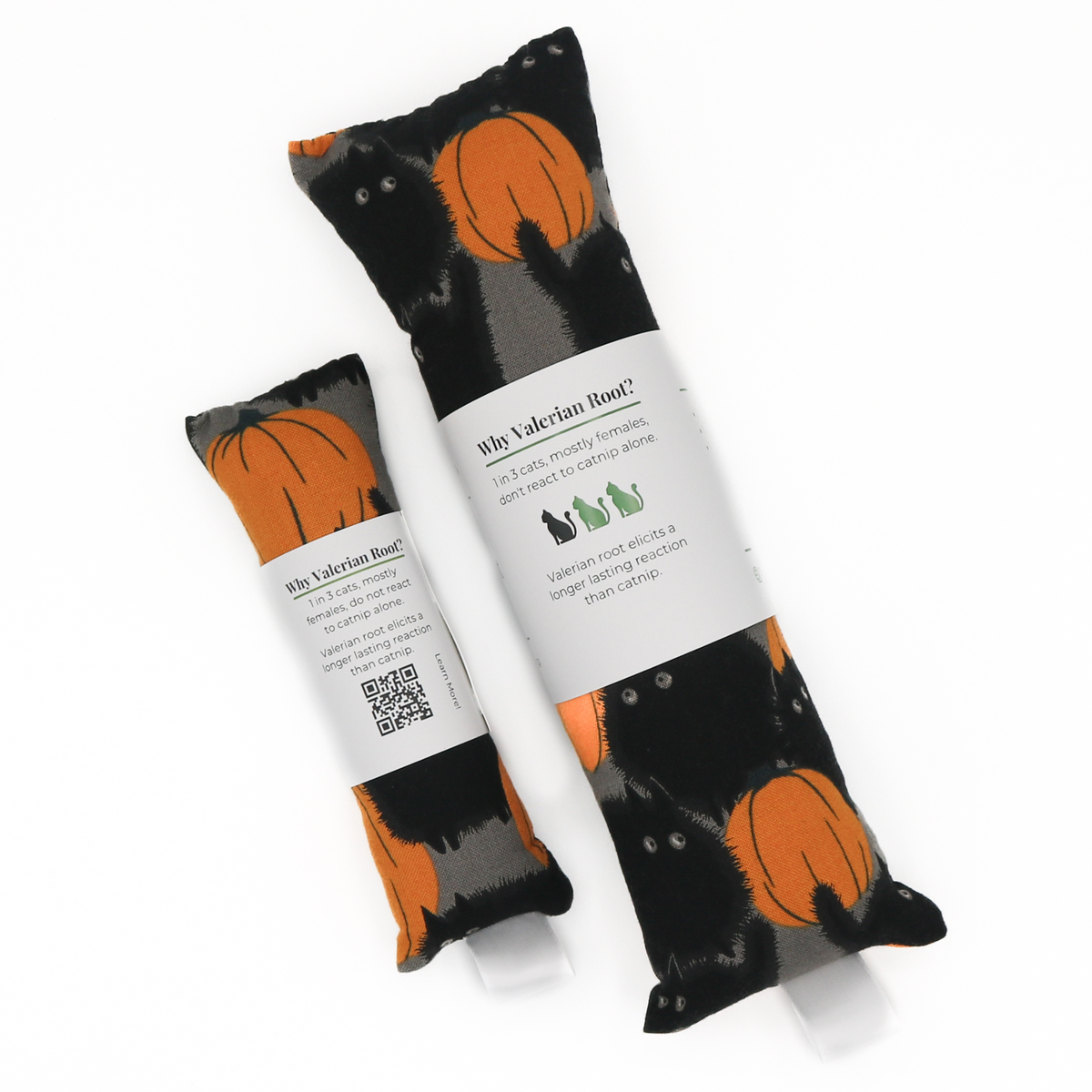 Catnip with Valerian Root Cat Toys | Cat Kicker | Halloween