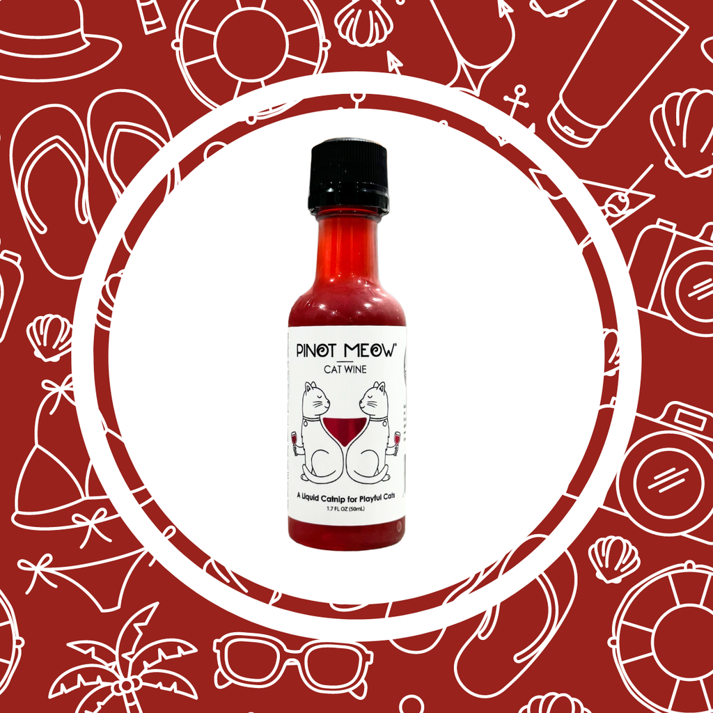 PetWineShop Cat Wine Pinot Meow Liquid Catnip For Cats