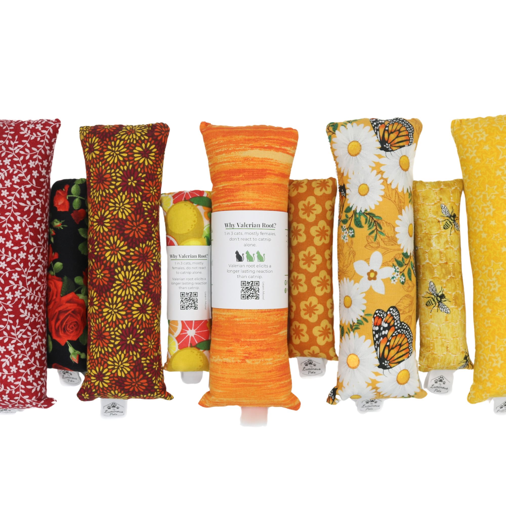 Catnip with Valerian Root Cat Toy | Warm Tones | Random Color