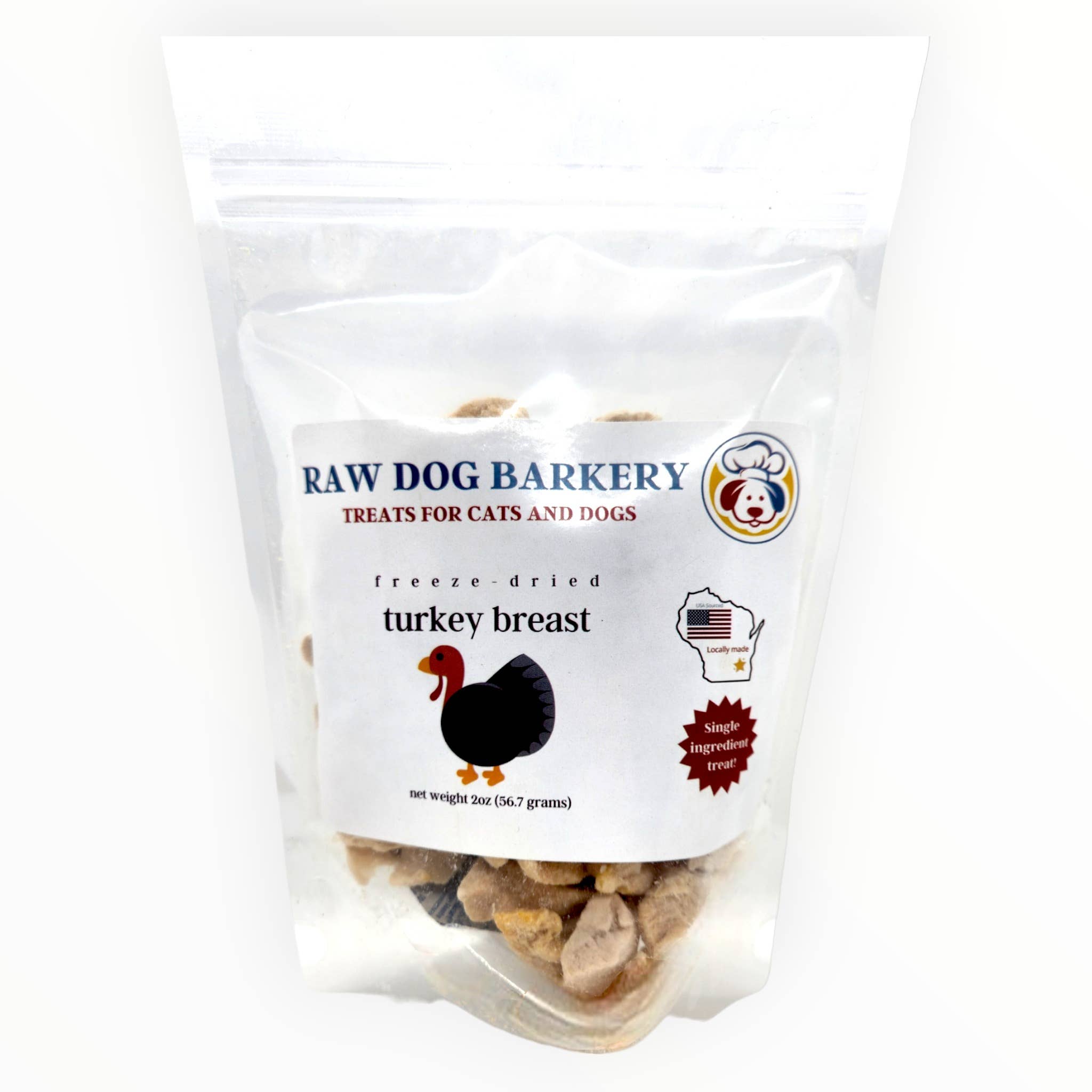 Turkey Breast Freeze-Dried 2oz