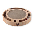 Interactive Track Ball Cat Scratcher