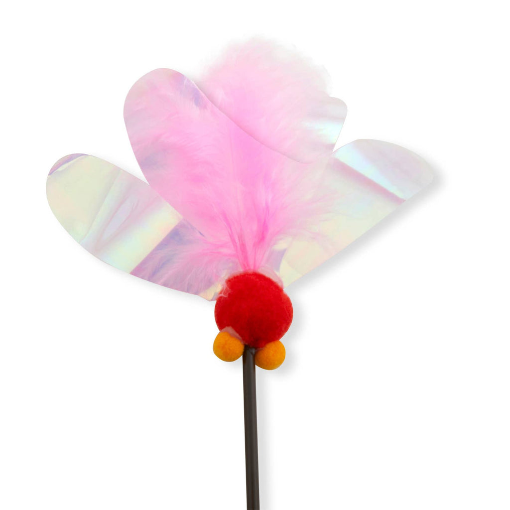 Crinkly Critters Fluttery Fish Cat Wand