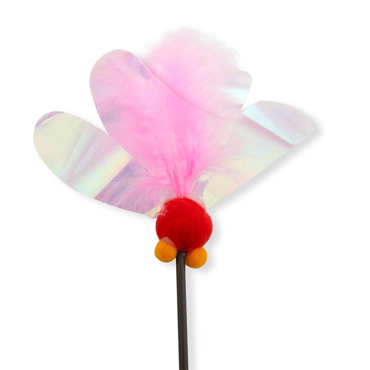 Crinkly Critters Fluttery Fish Cat Wand