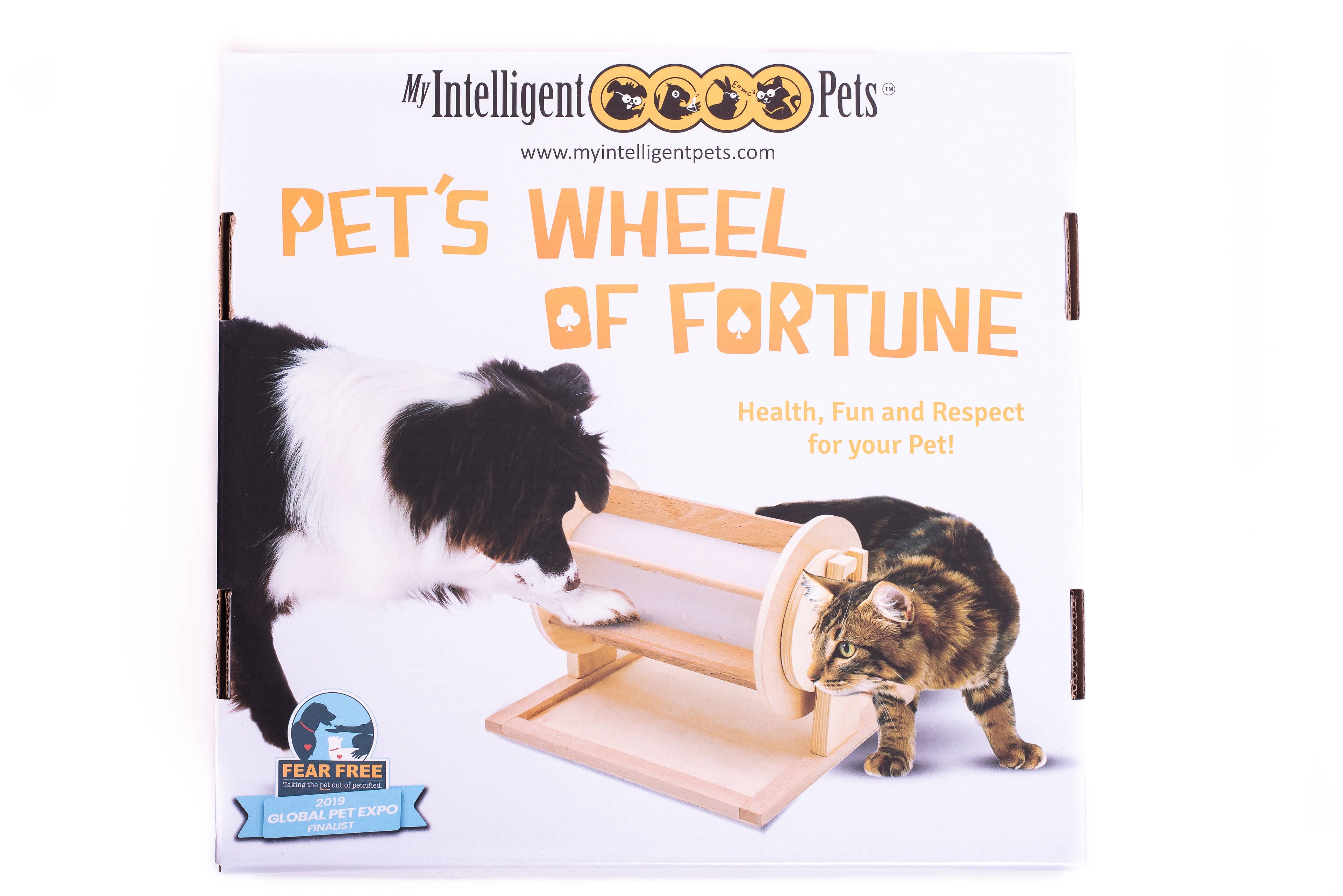 Wheel of Fortune - Pet Toy of the Year - pet treat dispenser
