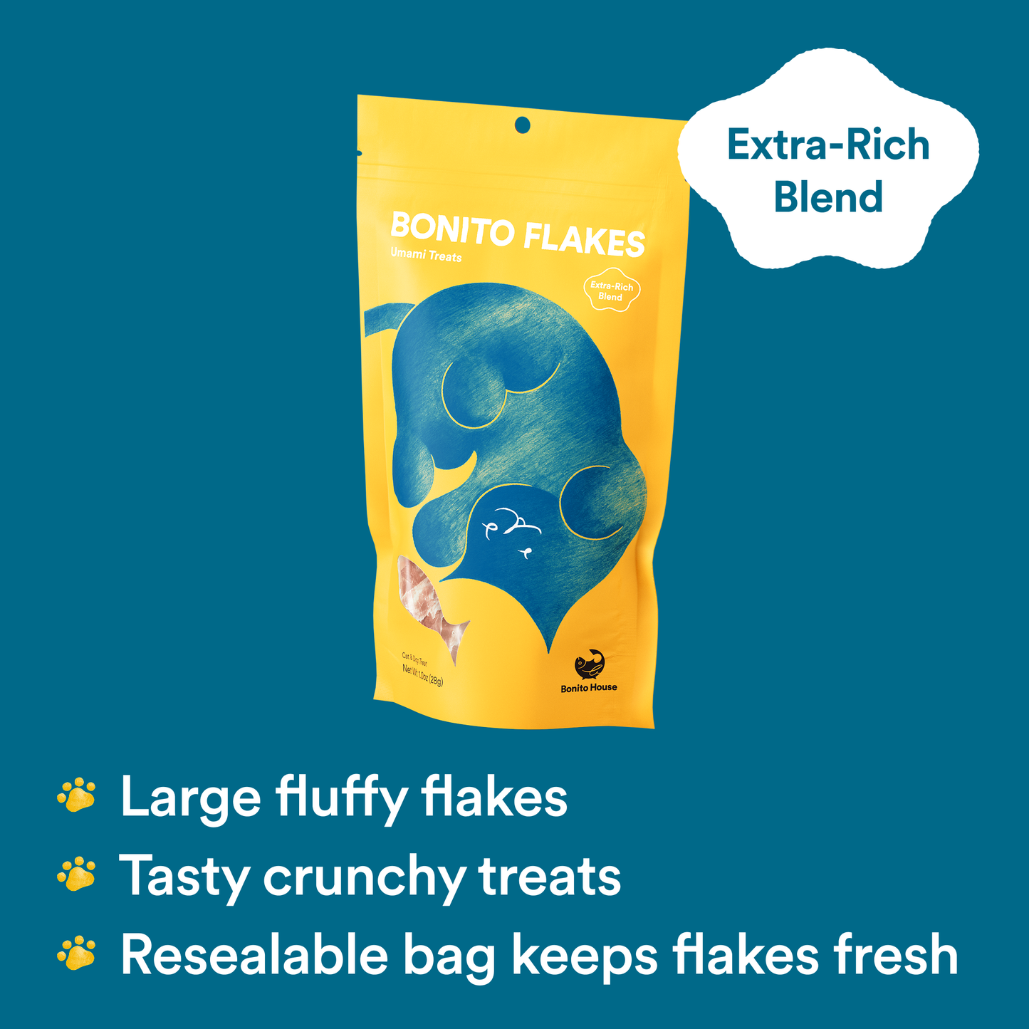 Umami Treats: Bonito Flakes for Cats and Dogs 1oz bag