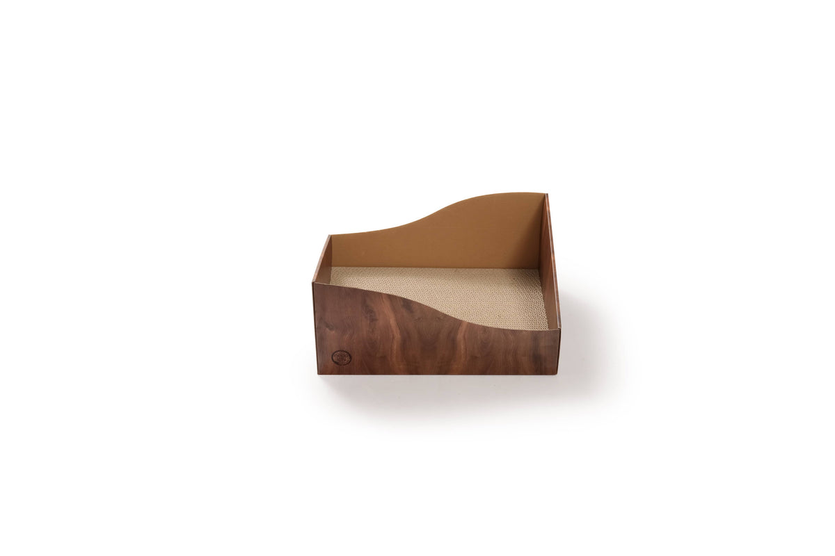 Hideaway Cat Scratcher Box (Dark Cherry)