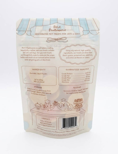 Dehydrated Paw Goat Milk Treats for Cats & Dogs 50g