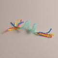 Moo - Mesh Tube Cat Toy with Ribbons