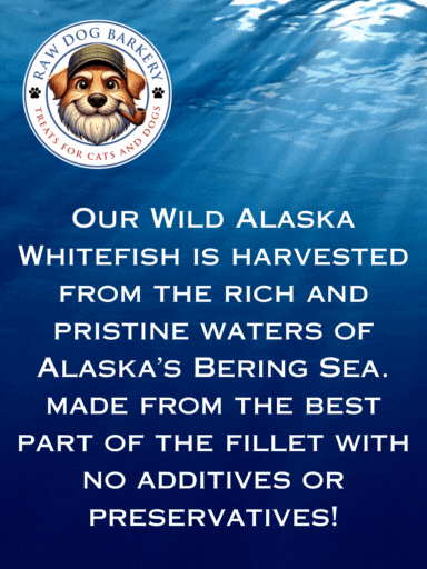 Wild Caught Alaskan Whitefish Freeze-Dried 2oz