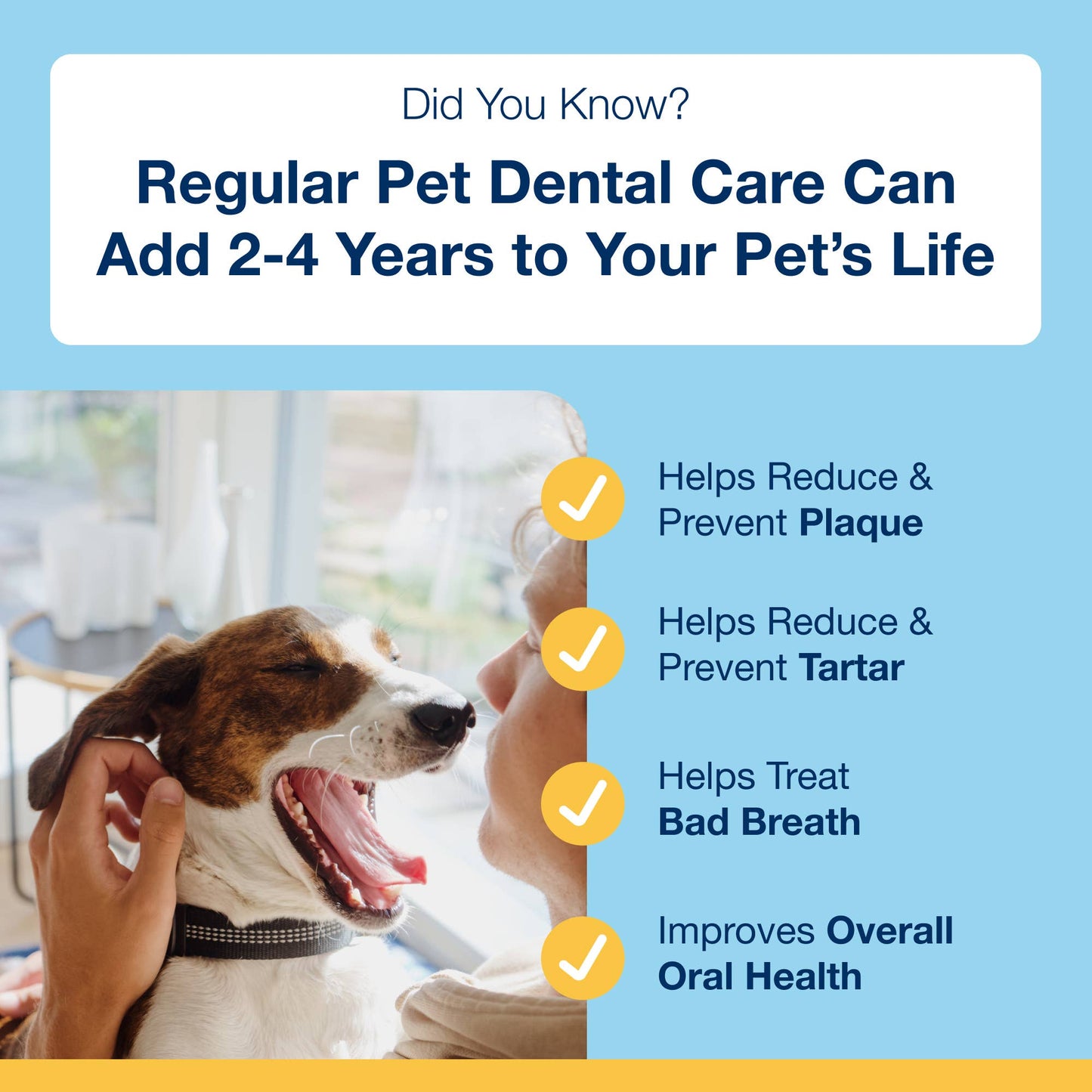 ProDen PlaqueOff® Dental Care Bones - Natural Bacon