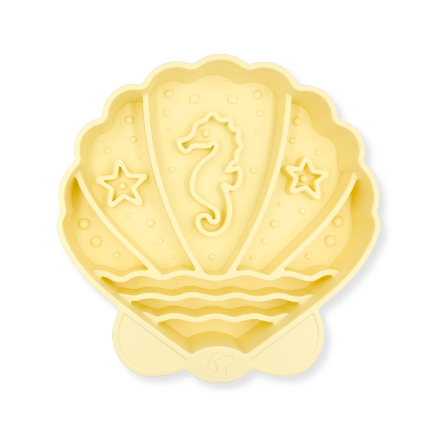 Seashell Slow Feeder Bowl | Butter