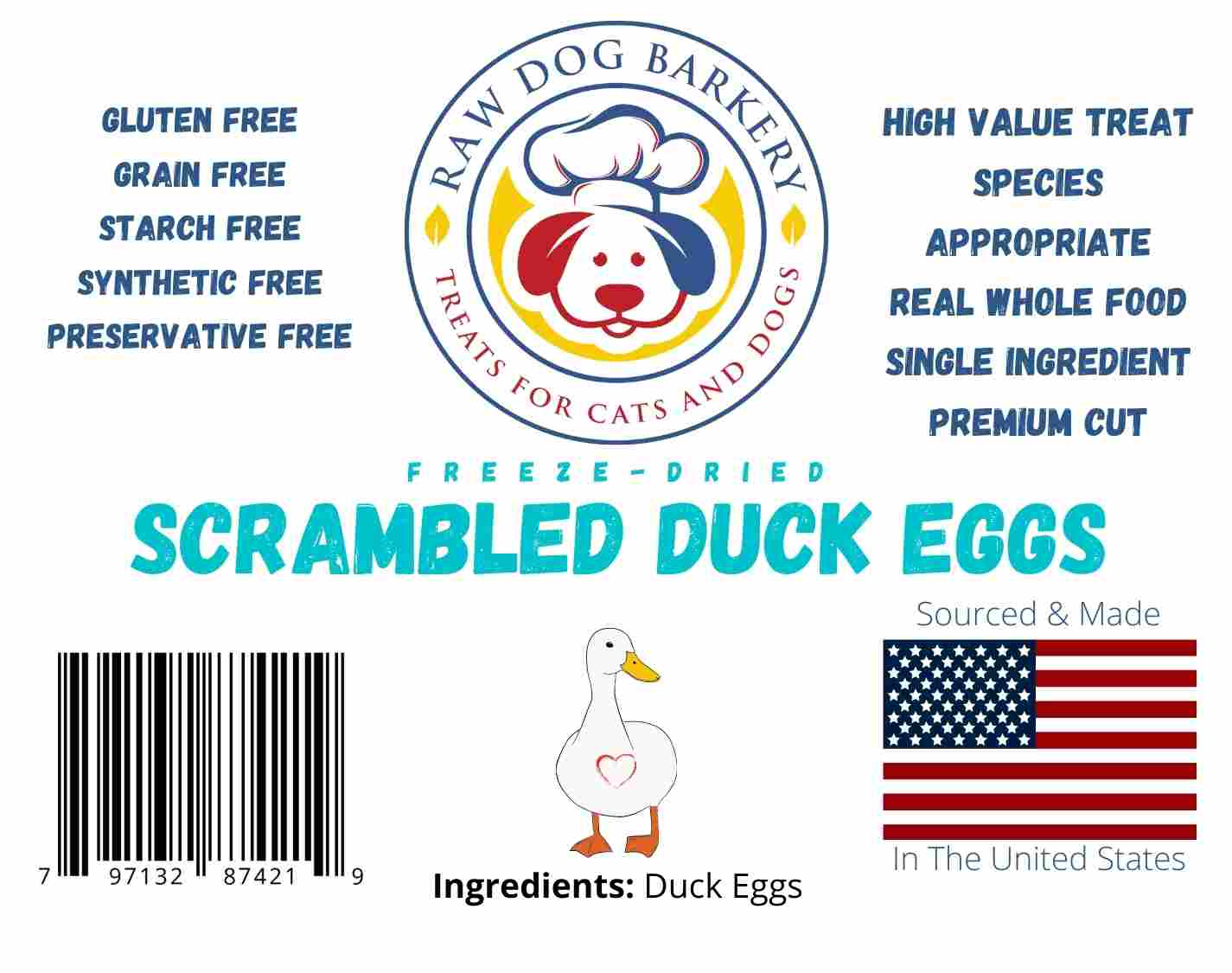 Scrambled Ducks Eggs 3oz