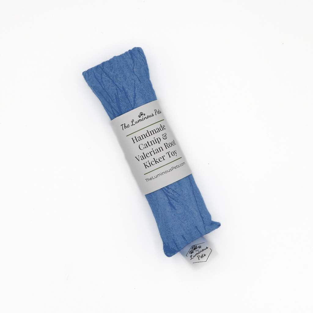 Catnip with Valerian Root Cat Toy | Cool Tones | Random Color