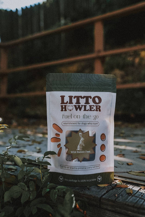 Dehydrated Wild Rabbit Feet | 5 Count