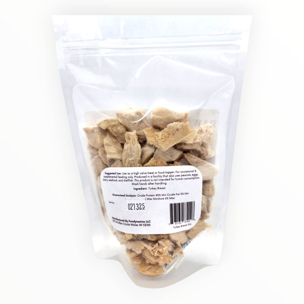 Turkey Breast Freeze-Dried 2oz