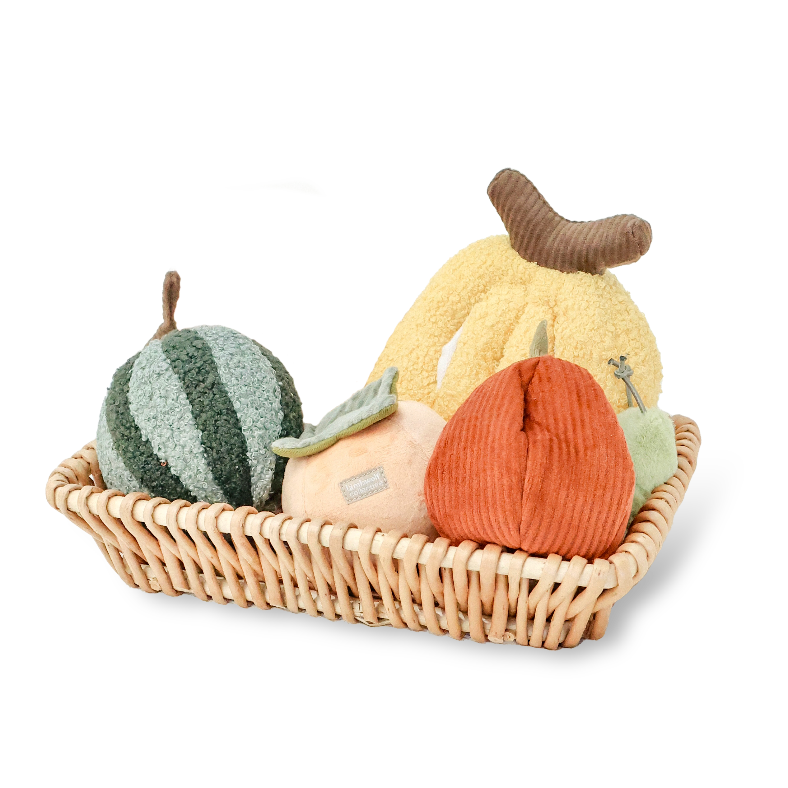FRUIT SET // ENRICHMENT DOG TOY // SNUFFLE TOY SET