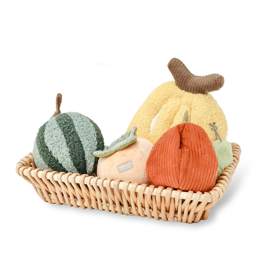 FRUIT SET // ENRICHMENT DOG TOY // SNUFFLE TOY SET